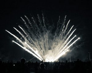 Feuerwerk Münchner Theresienwiese 2018, färben hellen die nacht auf, ein echt cooles Feuerwerk,