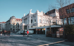 urban architecture from then and now, captured in Switzerland,