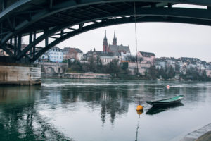 Brücke Basel am Rhein