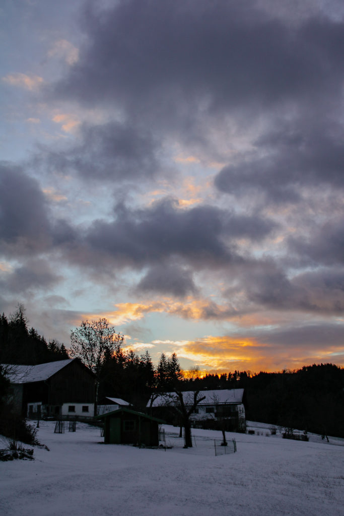 Winterwanderung in Niederbayern Gotteszell